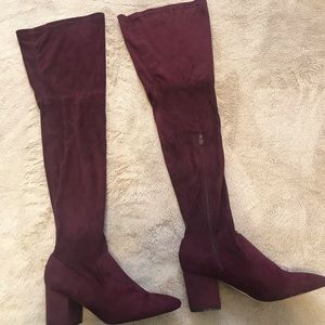 Knee High Heeled Boots